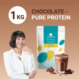 【THE VEGAN】Pure Plant-Based Protein – Chocolate (1kg)