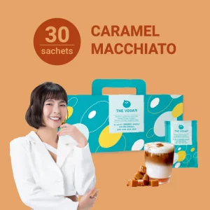 【THE VEGAN】Classic Plant-Based Protein – Caramel Macchiato (Box of 30 sachets)