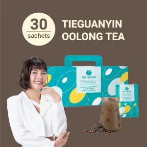 【THE VEGAN】Classic Plant-Based Protein – Tieguanyin Oolong Tea (Box of 30 sachets)