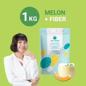 【THE VEGAN】High Fiber Plant-Based Protein – Melon (1kg)