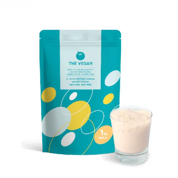 【THE VEGAN】Classic Plant-Based Protein - Vanilla (1kg) - Image 9