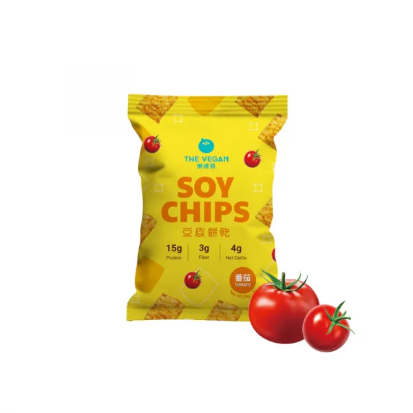 【THE VEGAN】Soy Chips - Tomato (30g) - Image 8