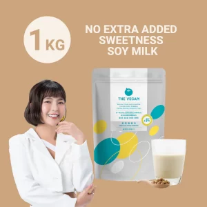 【THE VEGAN】High Calcium Plant-Based Protein – No Extra Added Sweetness Soy Milk (1kg)