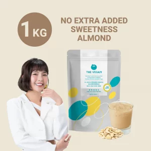 【THE VEGAN】High Calcium Plant-Based Protein – No Extra Added Sweetness Almond (1kg)
