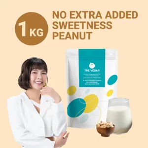 【THE VEGAN】Classic Plant-Based Protein – No Extra Added Sweetness Peanut (1kg)