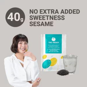 【THE VEGAN】Classic Plant-Based Protein – No Extra Added Sweetness Sesame (40g)
