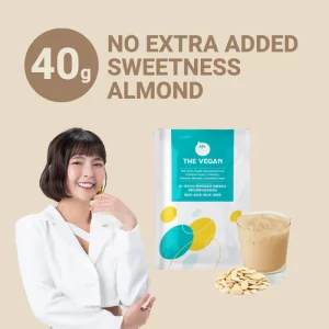 【THE VEGAN】Classic Plant-Based Protein – No Extra Added Sweetness Almond (40g)