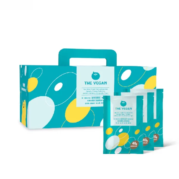 【THE VEGAN】Classic Plant-Based Protein - Chocolate (Box of 30 sachets) - Image 2