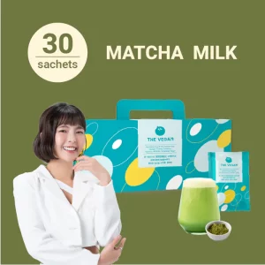 【THE VEGAN】Classic Plant-Based Protein – Matcha Milk (Box of 30 sachets)