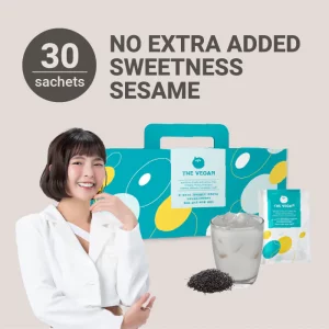 【THE VEGAN】Classic Plant-Based Protein – No Extra Added Sweetness Sesame (Box of 30 sachets)