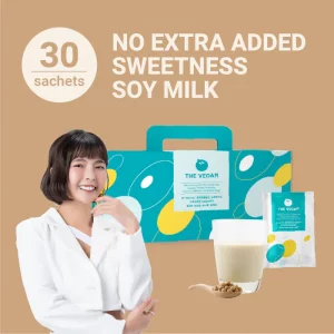【THE VEGAN】Classic Plant-Based Protein – No Extra Added Sweetness Soy Milk (Box of 30 sachets)