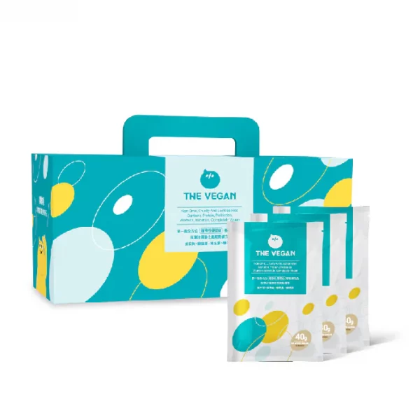 【THE VEGAN】Classic Plant-Based Protein - No Extra Added Sweetness Almond (Box of 30 sachets) - Image 9