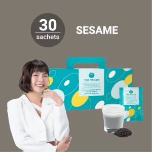 【THE VEGAN】Classic Plant-Based Protein – Sesame (Box of 30 sachets)
