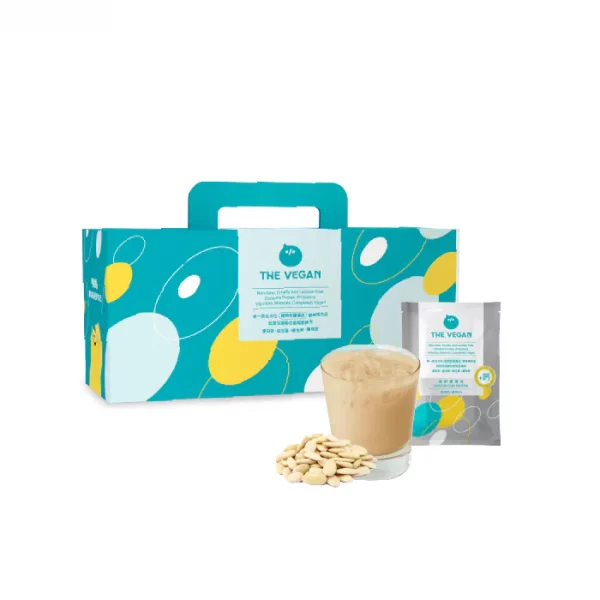 【THE VEGAN】High Calcium Plant-Based Protein - No Extra Added Sweetness Almond (Box of 30 sachets) - Image 2