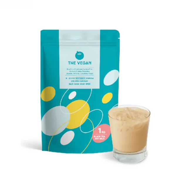 【THE VEGAN】Classic Plant-Based Protein - Black Tea Soy Milk (1kg) - Image 9