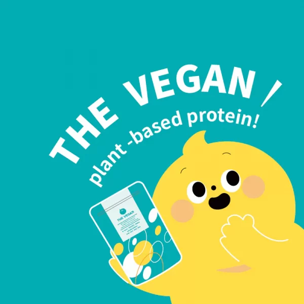 【THE VEGAN】Classic Plant-Based Protein - Black Tea Soy Milk (1kg) - Image 2