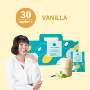【THE VEGAN】Classic Plant-Based Protein – Vanilla (Box of 30 sachets)