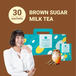 【THE VEGAN】Classic Plant-Based Protein – Brown Sugar Milk Tea (Box of 30 sachets)